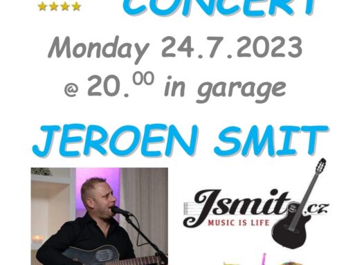 Summer concert with Jeroen Smit 24.7.