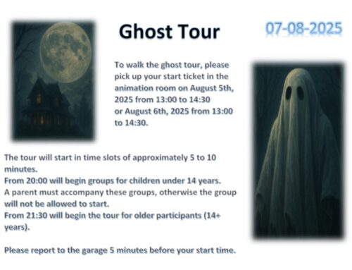 Ghost tour 7.8.2025